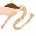 3Pcs 33.5 inch Plant Flower Hanger Hemp Jute Rope Plant Macrame Pot Holder Hanging Basket with Bead   